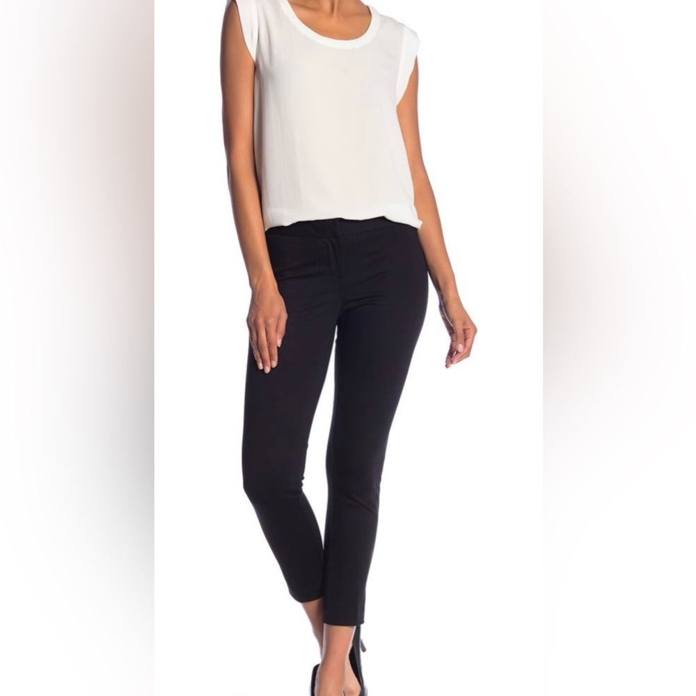 NWT Amanda + Chelsea 12 Contemporary fit straight leg black pants